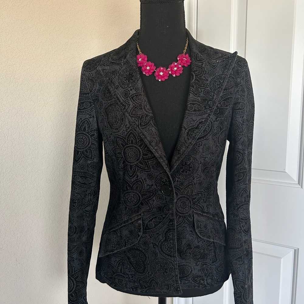Elegant denim blazer size M 🤍